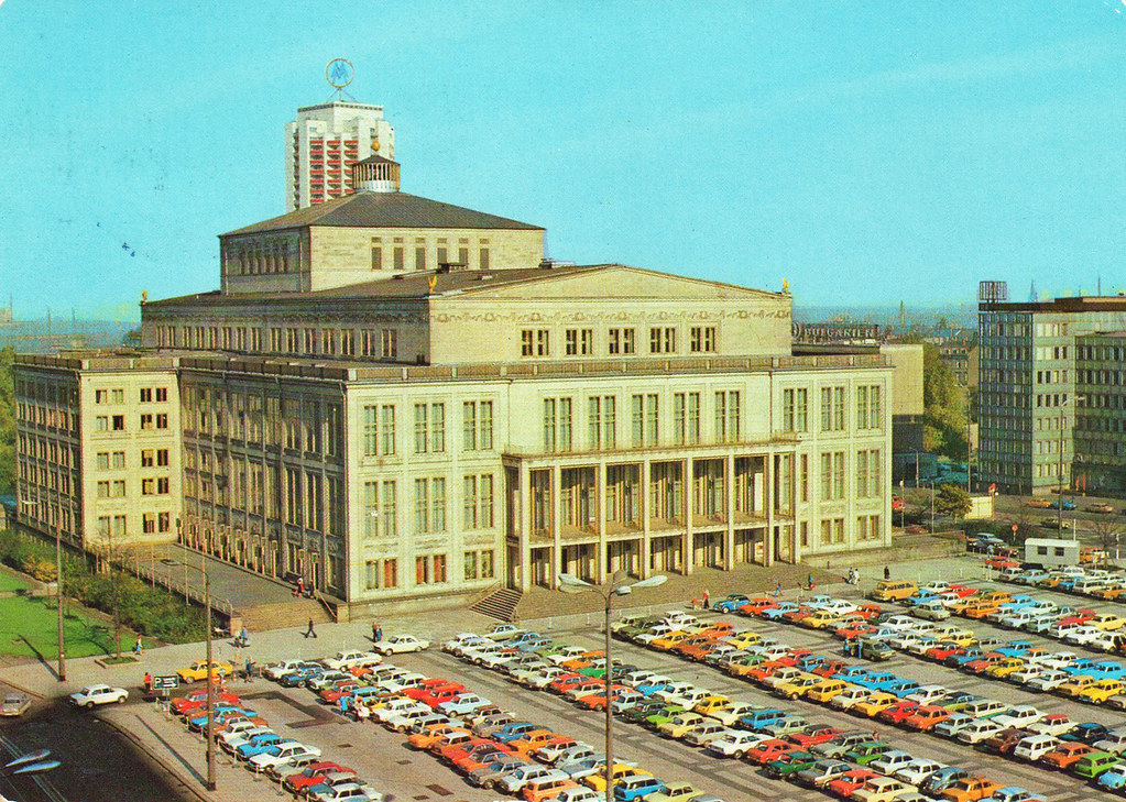 DDR AK Leipzig 1984 Oper a photo on Flickriver