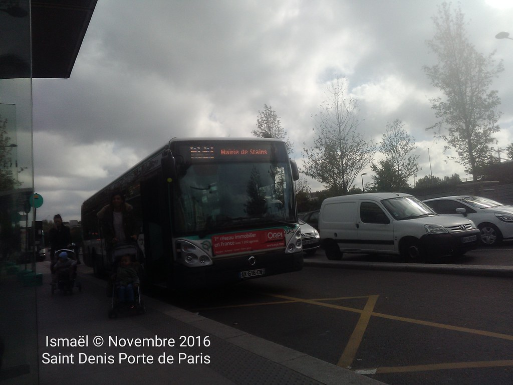 Bus Ligne 253 SaintDenis Porte de Paris. Octobre 2016 Flickr