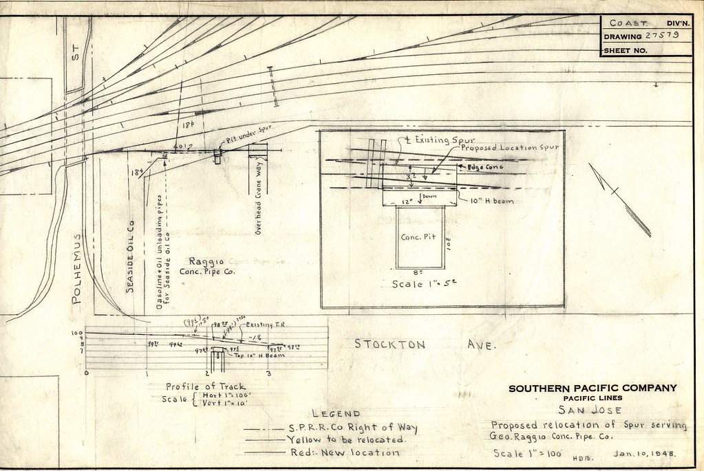 San JoseProposed relocation of Spur serving Geo. Raggio C… Flickr
