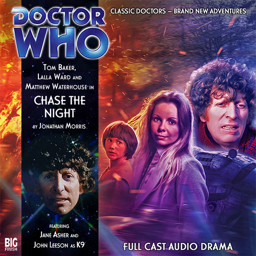 Chase The Night alternate style CD cover for big finish au… The