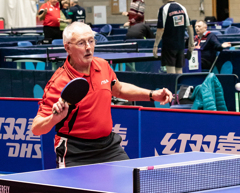 World Veterans (Table Tennis) Tour Cardiff, Wales. UK The Players