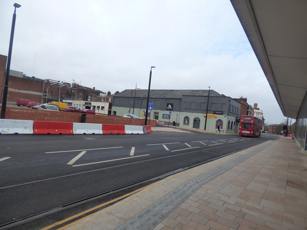 Wolverhampton Metro extension Pipers Row Tram Stop Flickr