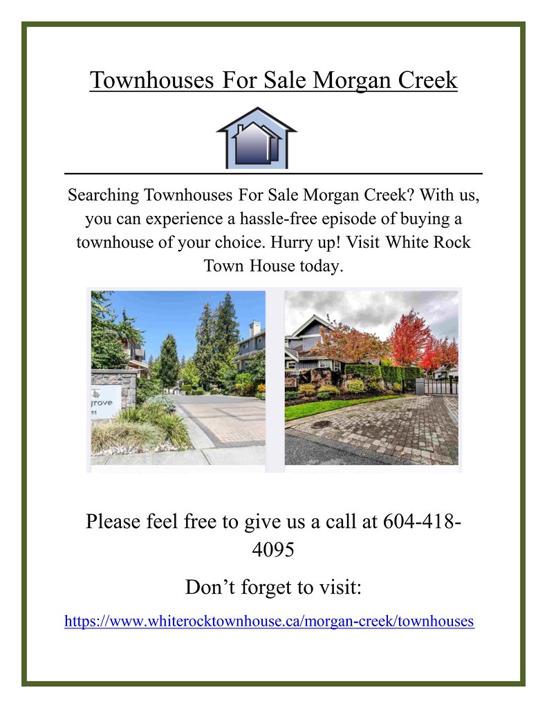 Townhouses For Sale Creek Searching Townhouses For … Flickr