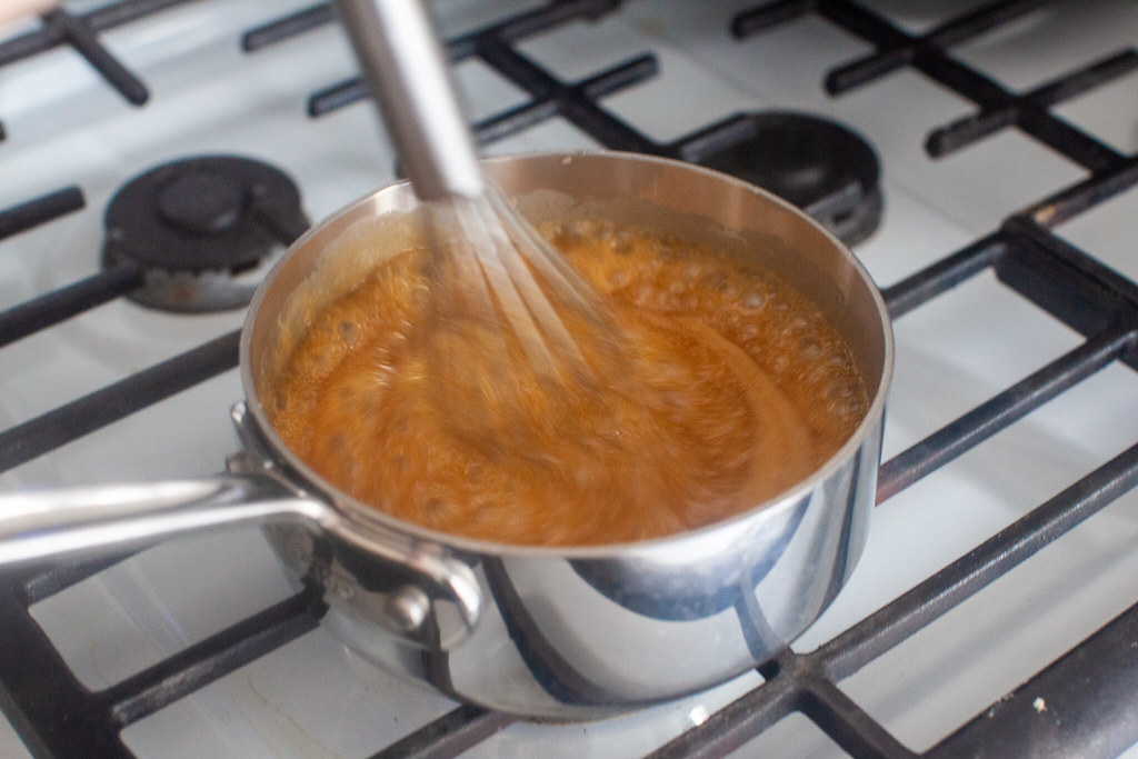 toffee sauce Banana Toffee Cake on deb Flickr