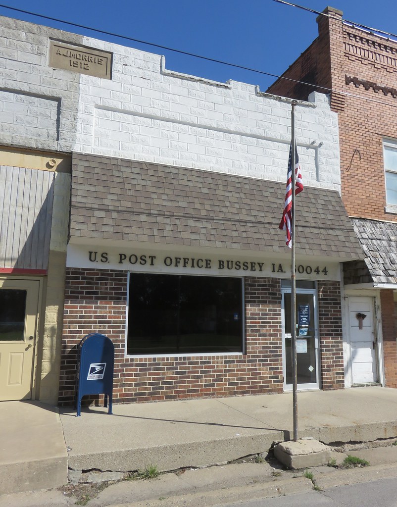 Post Office 50044 (Bussey, Iowa) Bussey, Iowa is a small t… Flickr