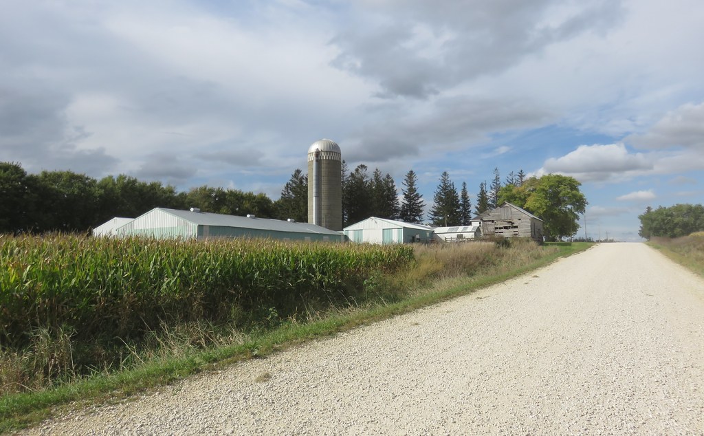 Northern Iowa Farm (Mitchell County, Iowa) As seen from ru… Flickr