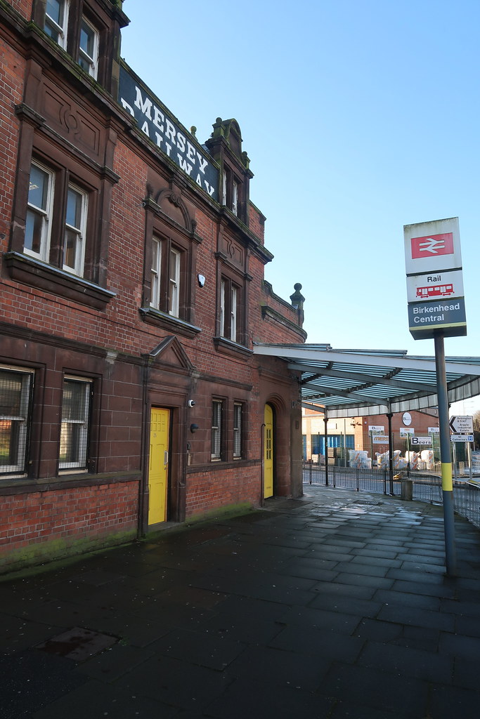 Birkenhead Central Railway Station Graham Benbow Flickr