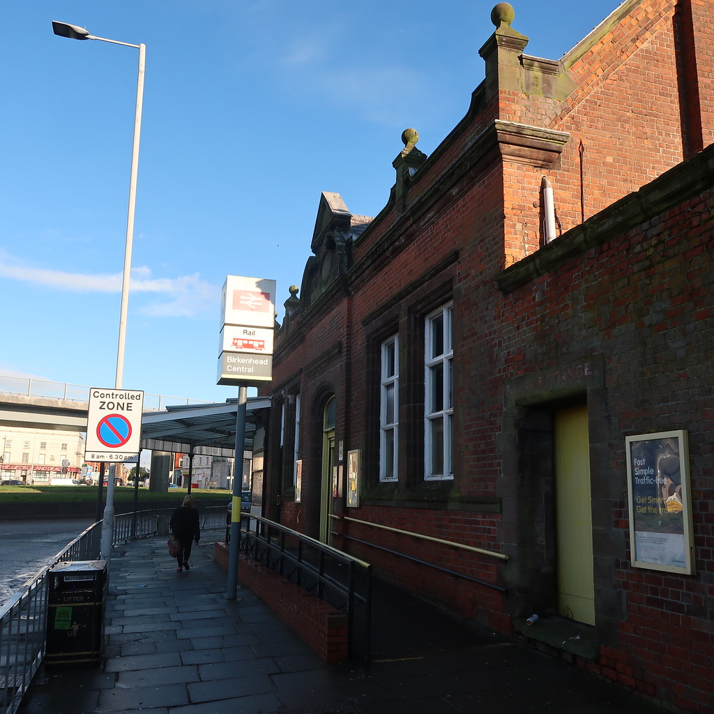 Birkenhead Central Railway Station Graham Benbow Flickr