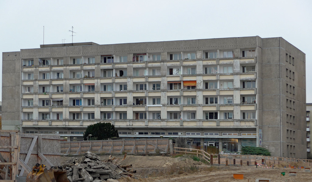 Staudenhof flats, Potsdam, November 2019. The empty space … Flickr