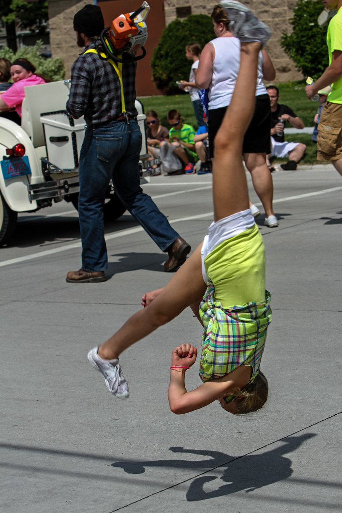 Just Me and My Shadow Cheese Fest Parade Little Chute Wisc… Flickr