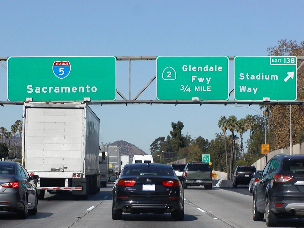 Interstate 5 Northbound Golden State Freeway NORTH Sacrame… Flickr
