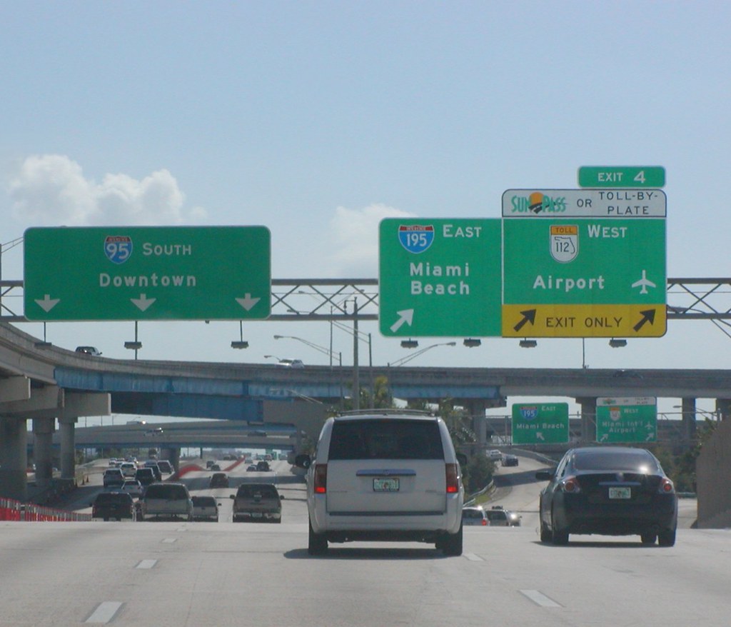 Interstate 95 Southbound Miami Expressway SOUTH Downtown M… Flickr