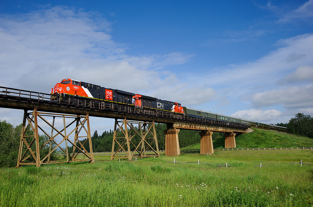 P60751 10 CN 3882W Mile 61.0 CN Edson Sub (Gainford, AB)… Tim