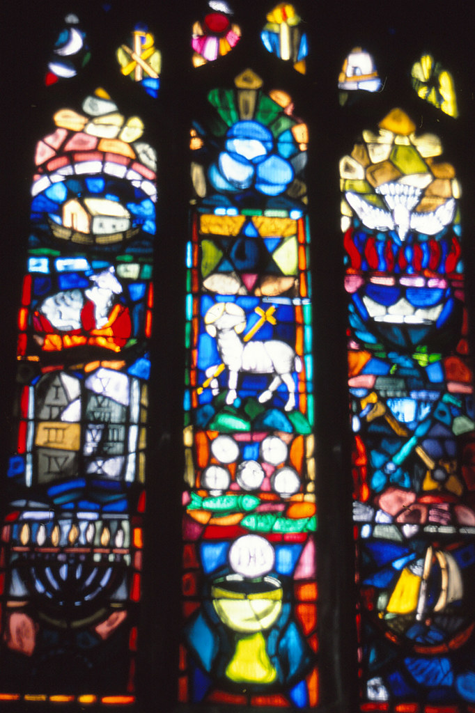 Evie Hone Window, Wellingborough South aisle west window b… Flickr