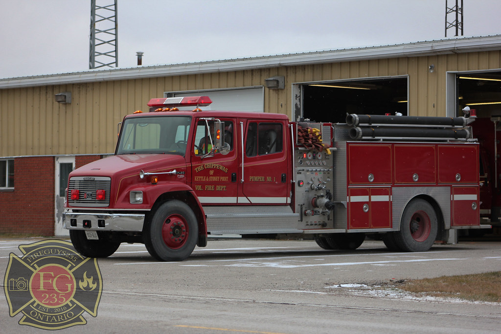Kettle & Stony Point Fire Department's Pumper 1. 1995 Frei… Flickr