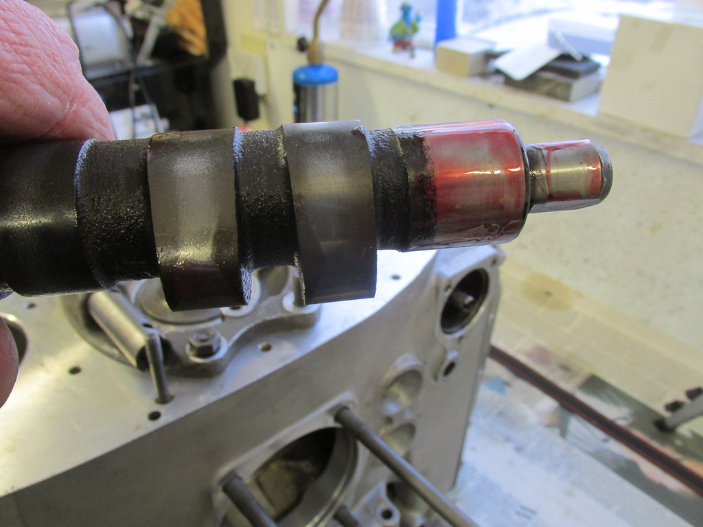 Engine Assembly Lube On Rear Camshaft Journal Brook Reams Flickr