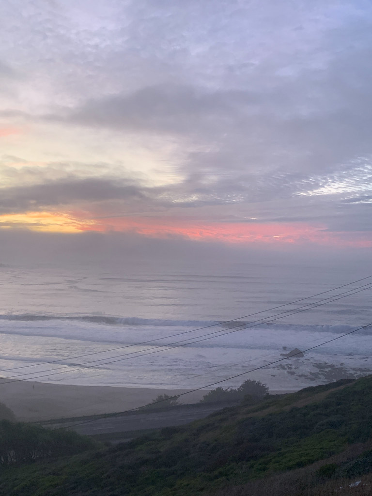 Sunset above Linda Mar Beach Pacifica, CA USA Kevin Vawter Flickr
