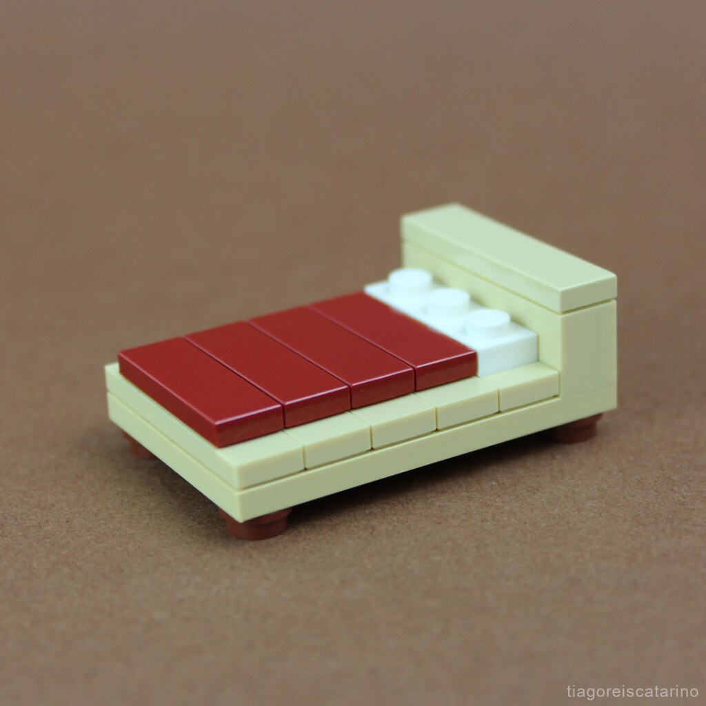 LEGO Bed Video building instructions here youtu.be/IqZjeQ… Flickr