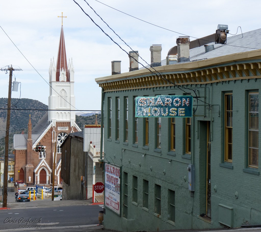 Sharon House The streets of Virginia City Nevada Chris Parfeniuk