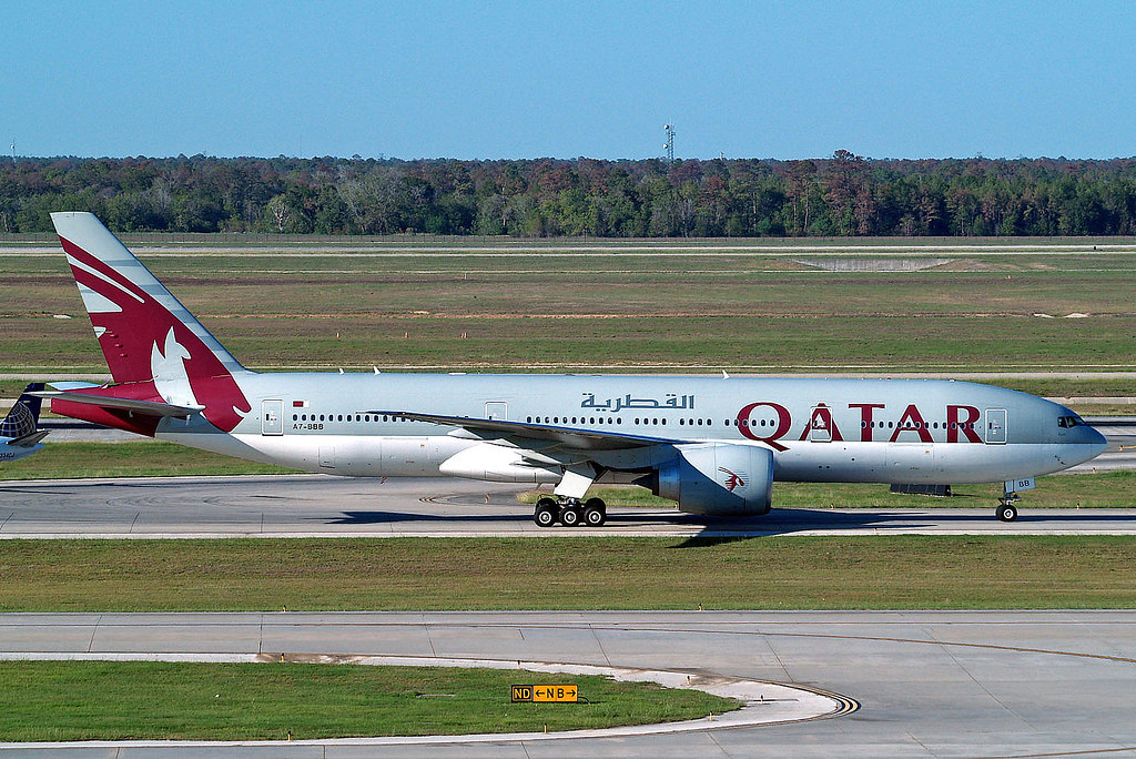 A7BBB Boeing 7772DZLR [36013] (Qatar Airways) HoustonGe… Flickr