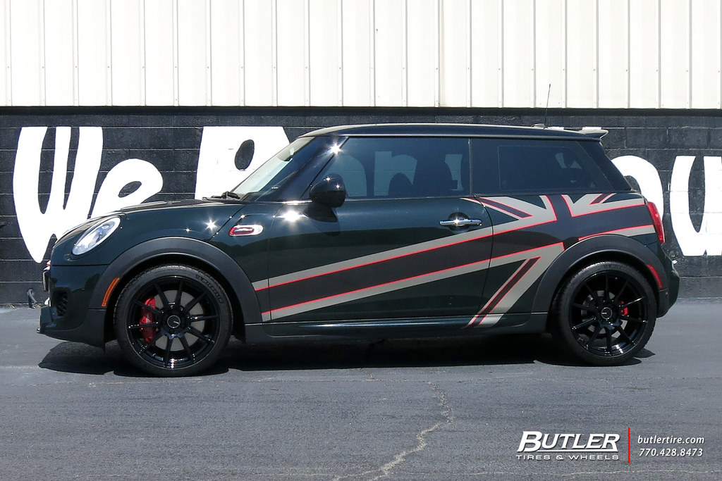 Mini Cooper JCW with 18in Enkei TS10 Wheels and Michelin … Flickr