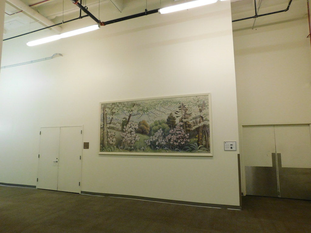 Decatur GA Post Office Mural New Deal mural entitled "Dogw… Flickr