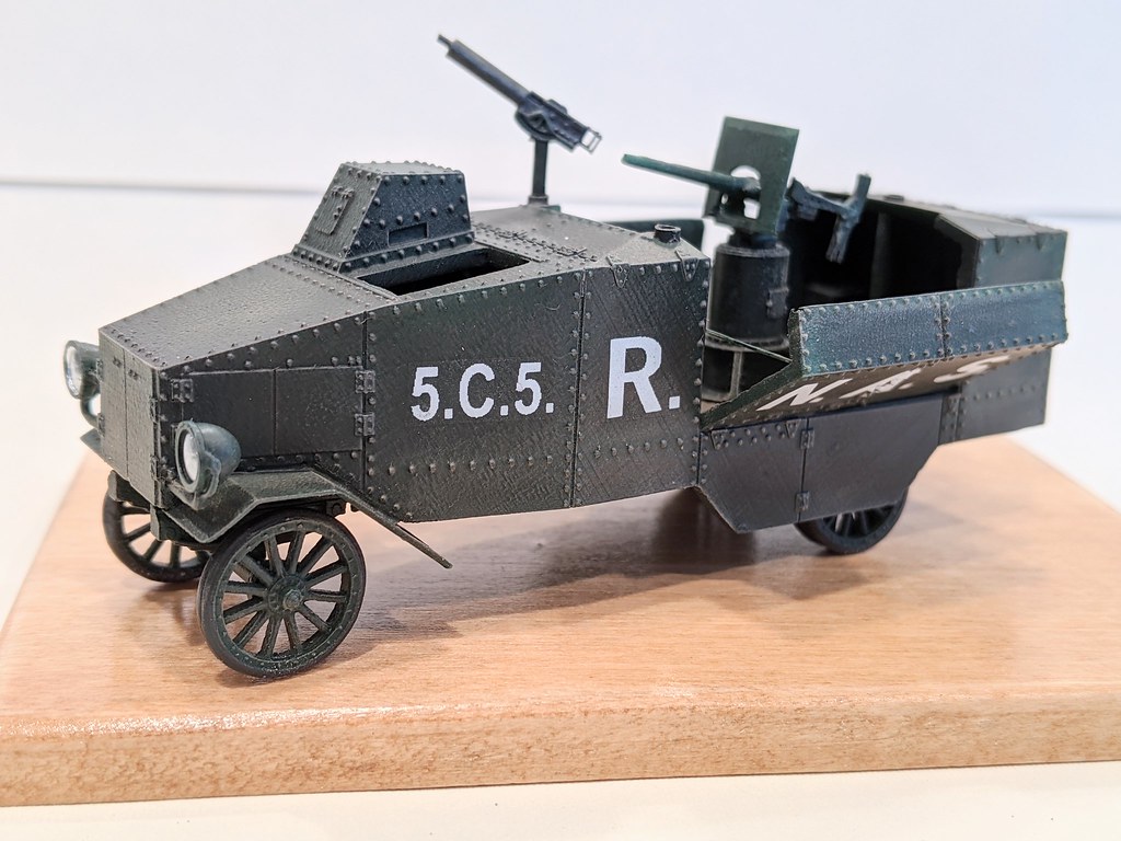 Den Bels 1/72 Seabrook Armoured Gun Truck Ready for Inspection