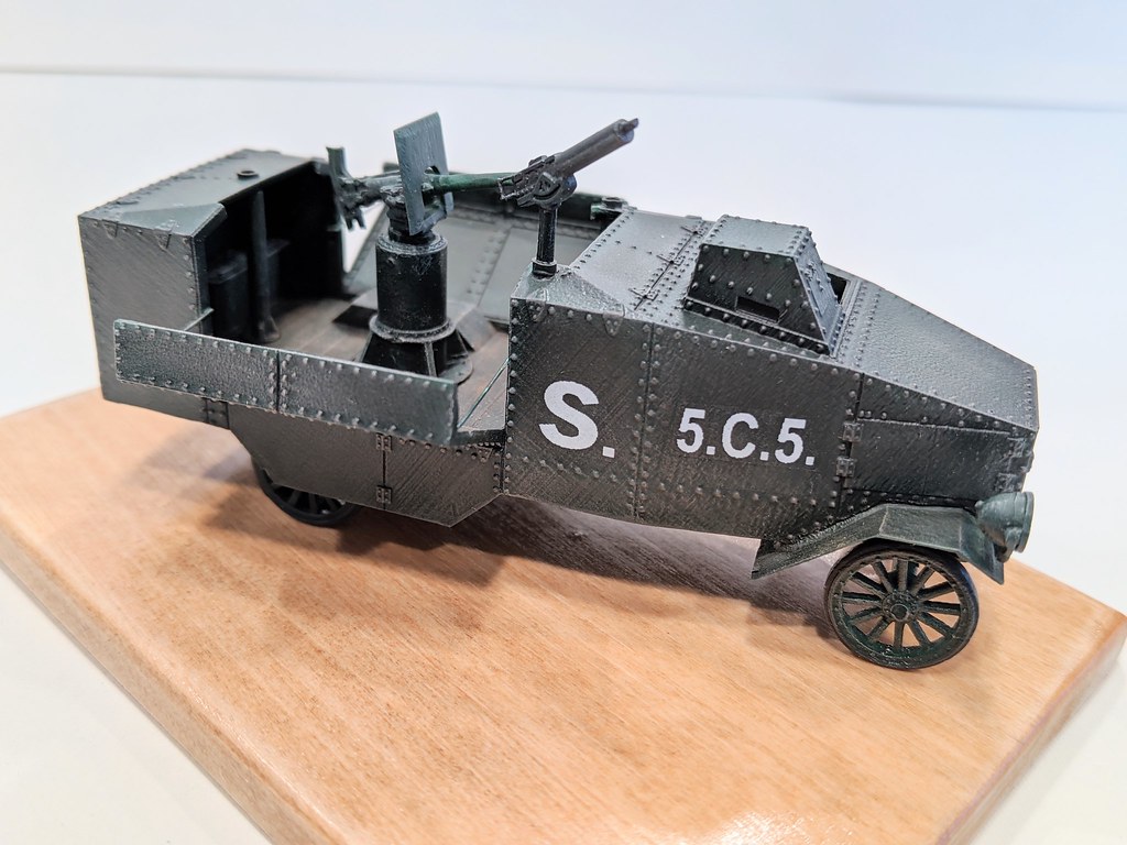 Den Bels 1/72 Seabrook Armoured Gun Truck Ready for Inspection