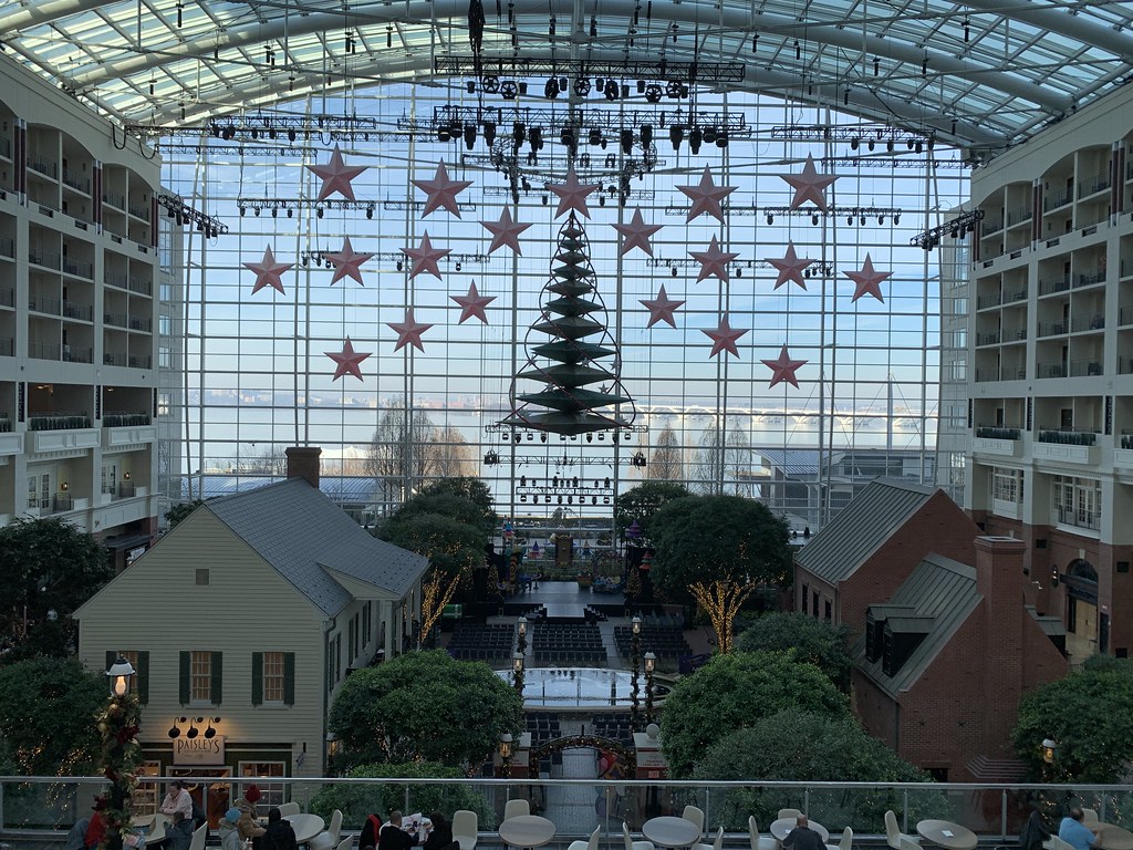 Christmas Tree 🎄 Lighting at Christmas on the Potomac Gaylord National