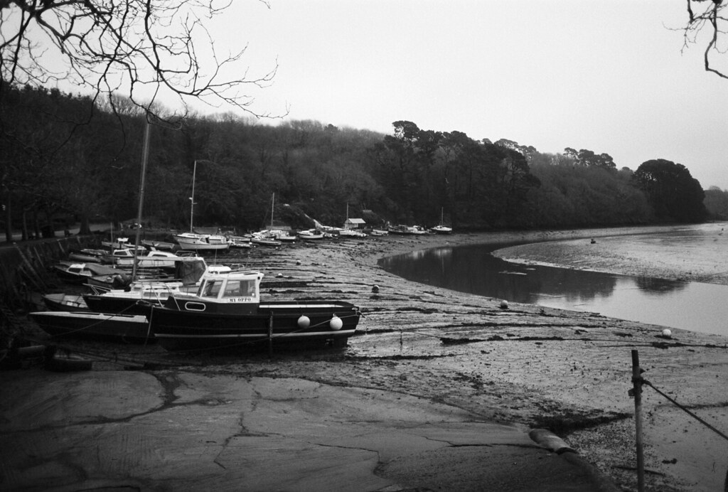 Low tide at Sunny Corner Pentax ME Super Ilford Ortho Plus… Flickr