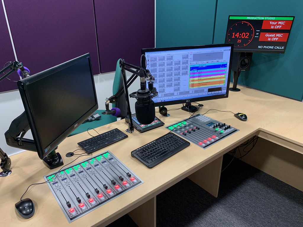 Lincs FM Group Updates Studios With AEQ, Dante AoIP Tech Flickr
