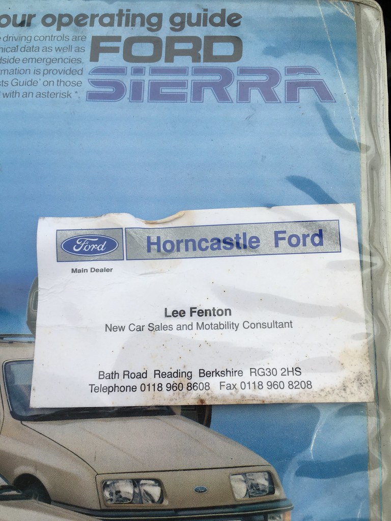 Horncastle Garage Ltd, Reading, Ford dealership. Richard Bleach Flickr