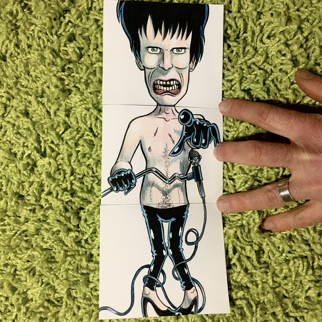 Cramps Monstergenerator Lux Foldy cartoon project for t… Flickr