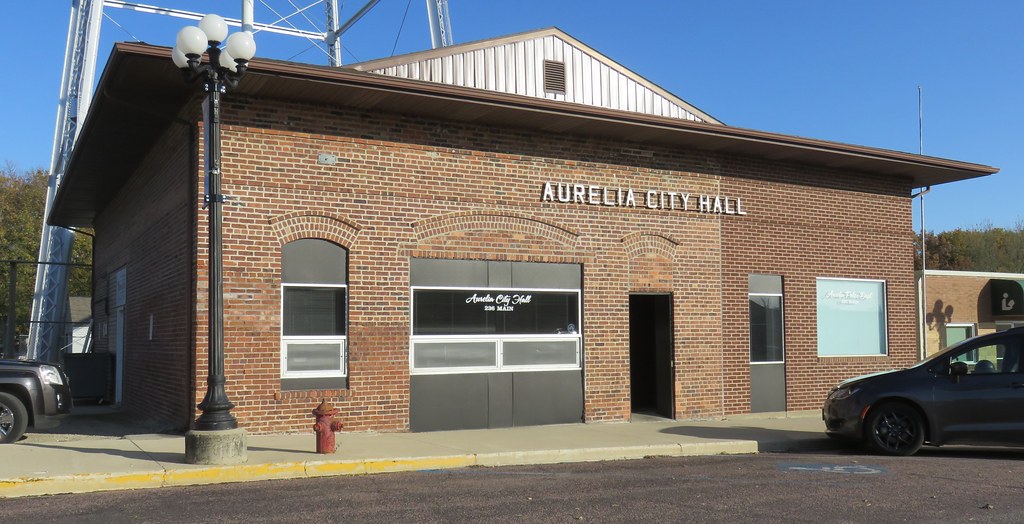 Aurelia, Iowa City Hall Aurelia, Iowa is a small town loca… Flickr