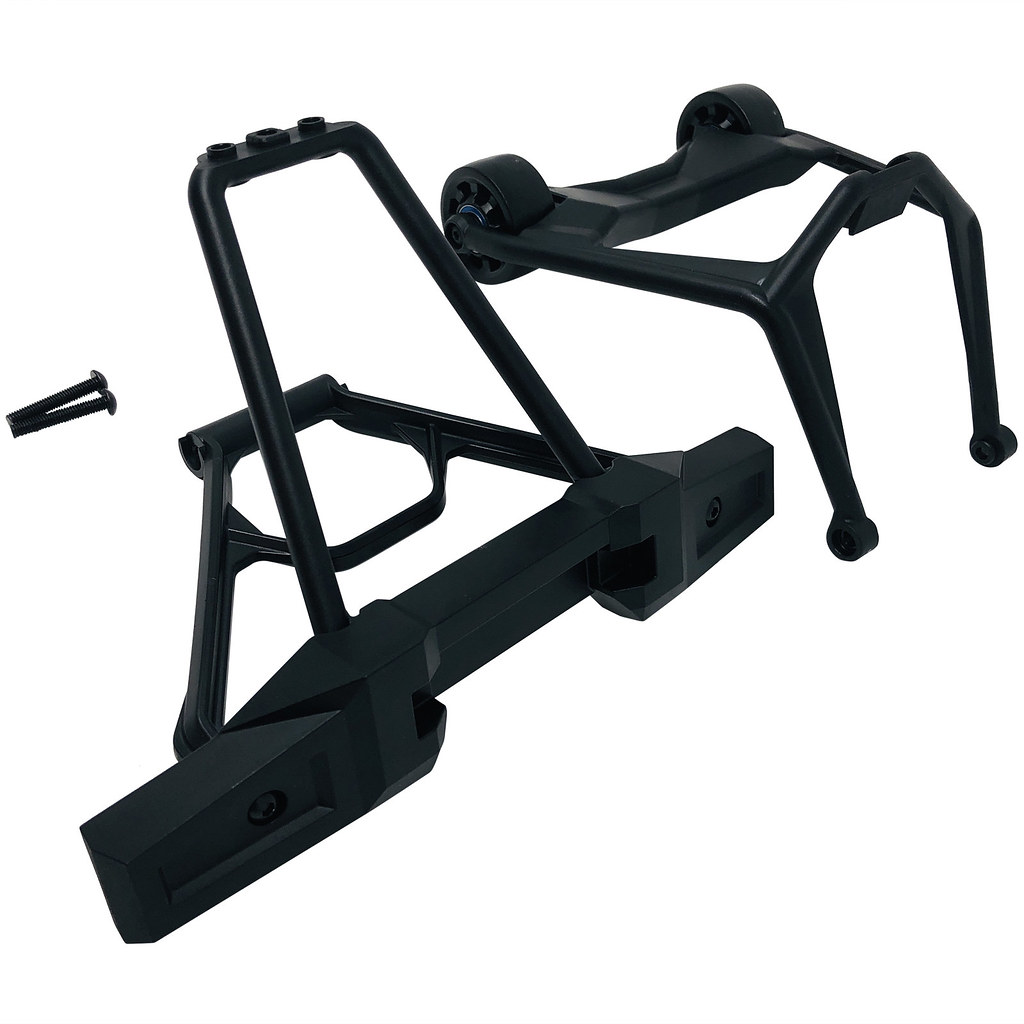 Traxxas XMAXX Rear Bumper 7736 Mount & bumper Support 7734 Wheelie Bar