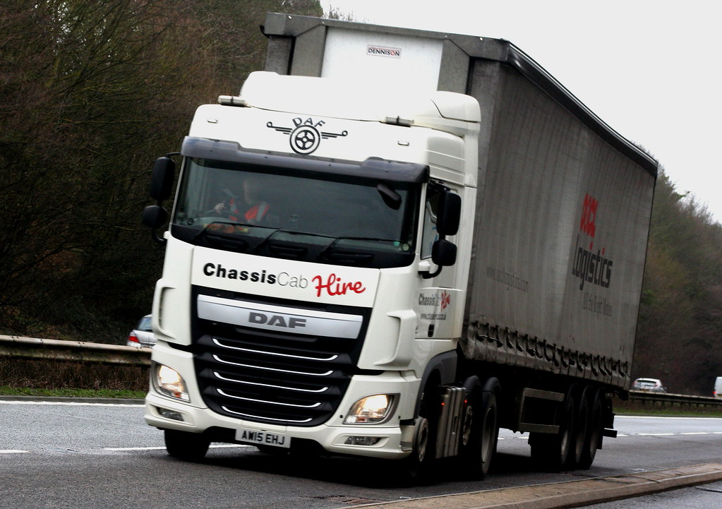 DAF XF AW15EHJ CHASSIS CAB HIRE FELIXSTOWE DOCKS SPUR ROAD… Flickr