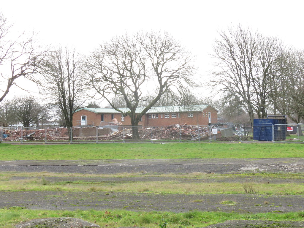 Clearing St Athan. Former Barrack Blocks being demolished … Flickr