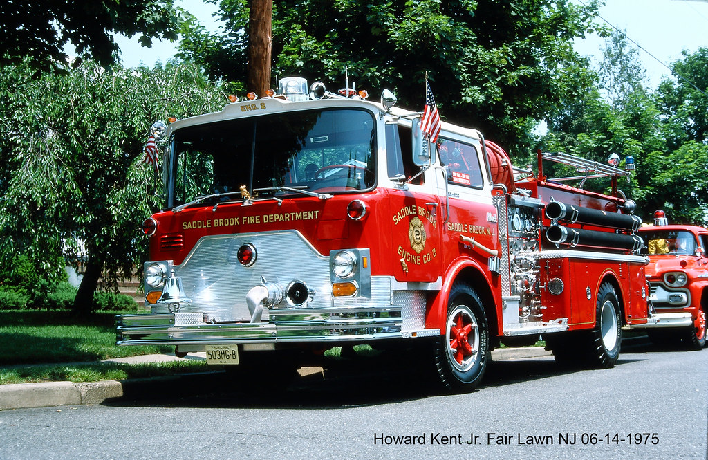 SADDLE BROOK NJ Saddle Brook N.J. Engine Company 2 1972 M… Flickr