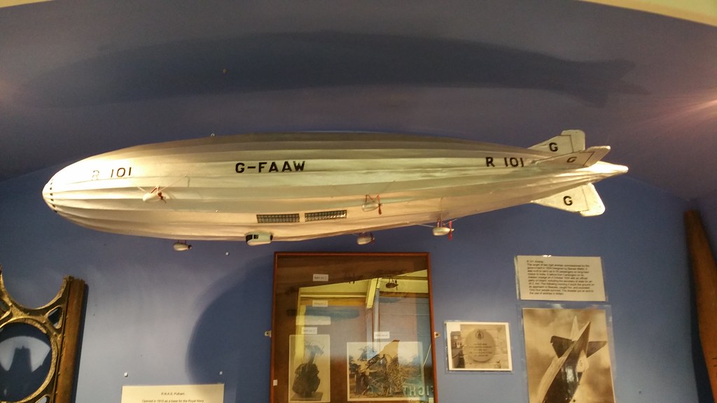 R101 Rigid Airship, City of Norwich Aviation Museum. Flickr