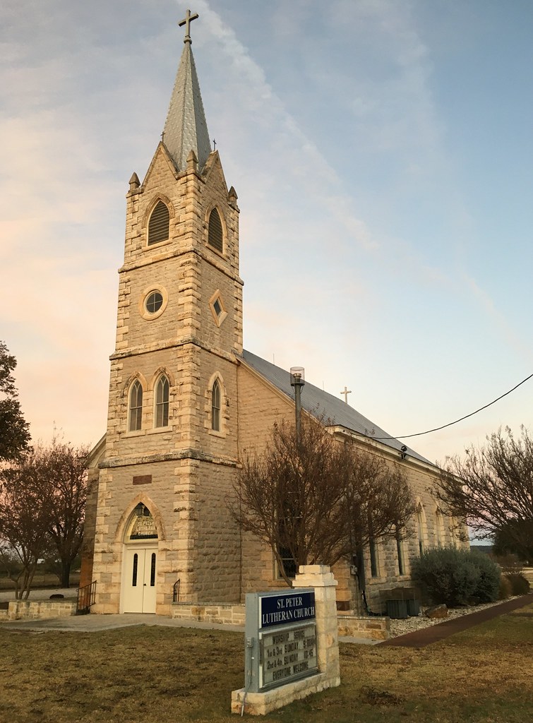 Saint Peter Lutheran Church (Doss, Texas) Doss, Texas is a… Flickr