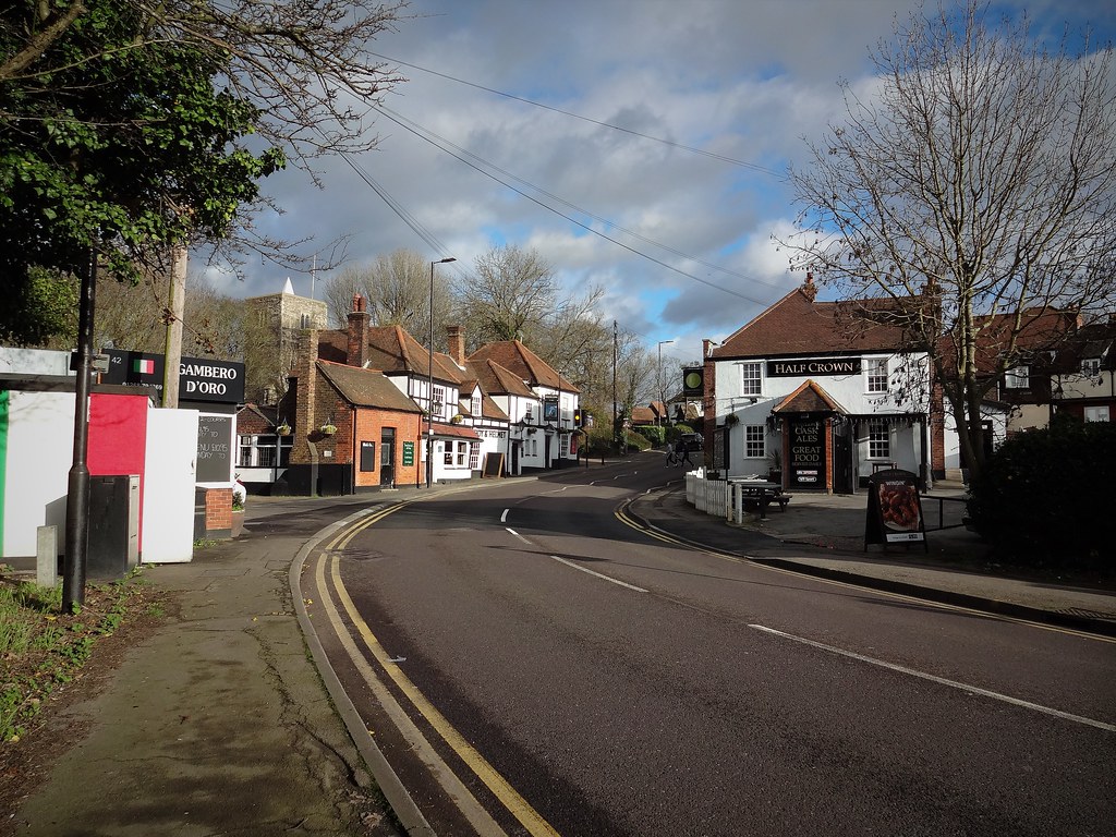 High Street, South Benfleet, Essex. A rare traffic free mo… Flickr