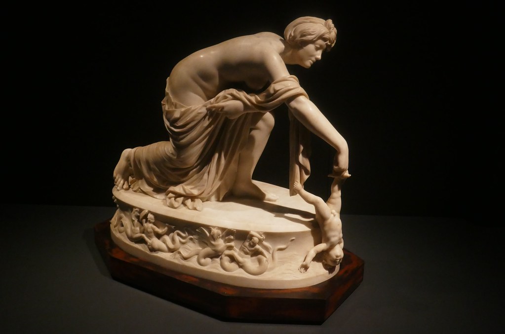 Thetis dipping Achilles into the River Styx, 1789, Thomas … Flickr