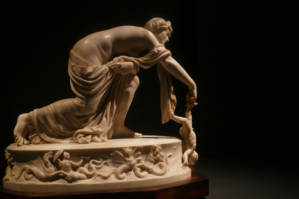 Thetis dipping Achilles into the River Styx, 1789, Thomas … Flickr