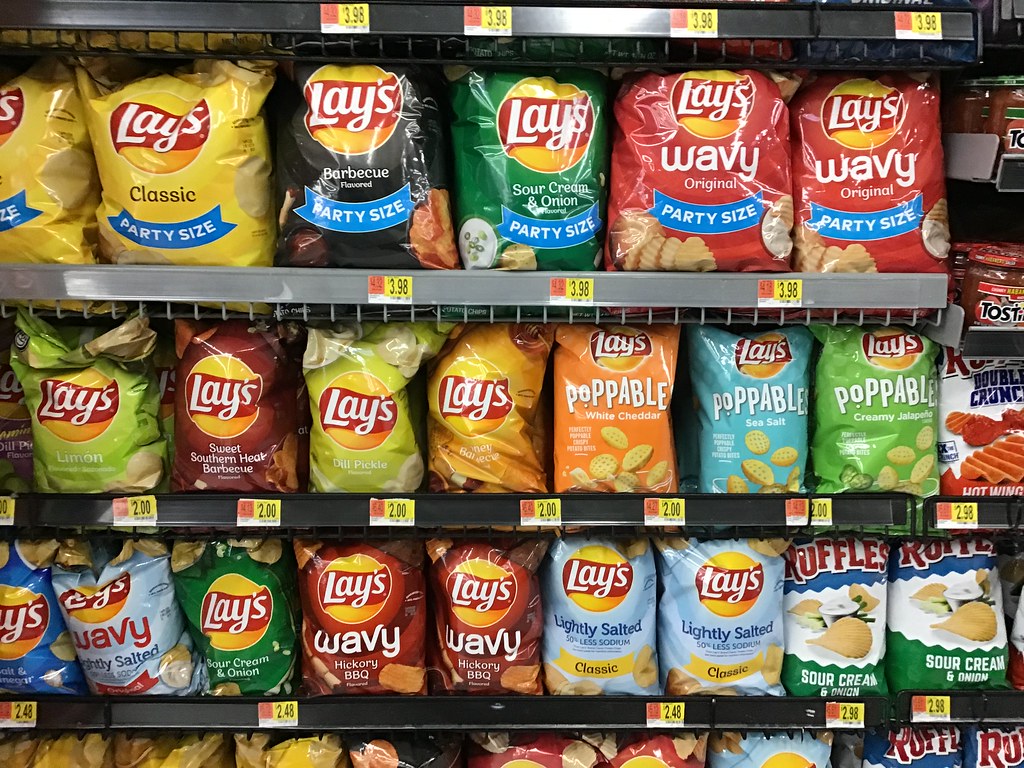 Potato Chips Potato Chips Aisle, Walmart, Pics by Mike Moz… Flickr