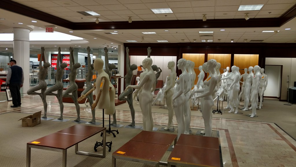 A crowd of mannequins at Lord &Taylor at Moorestown Mall Flickr