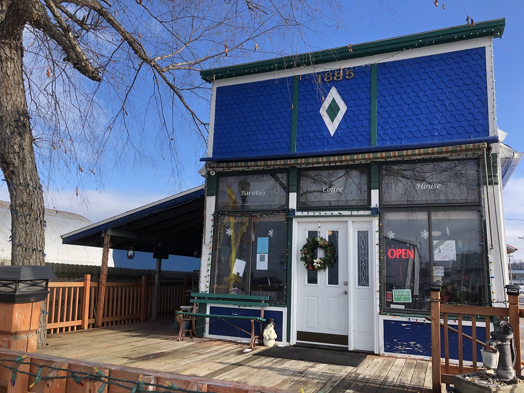 Barista’s Coffee House in Houston, MN. January 2020. Flickr