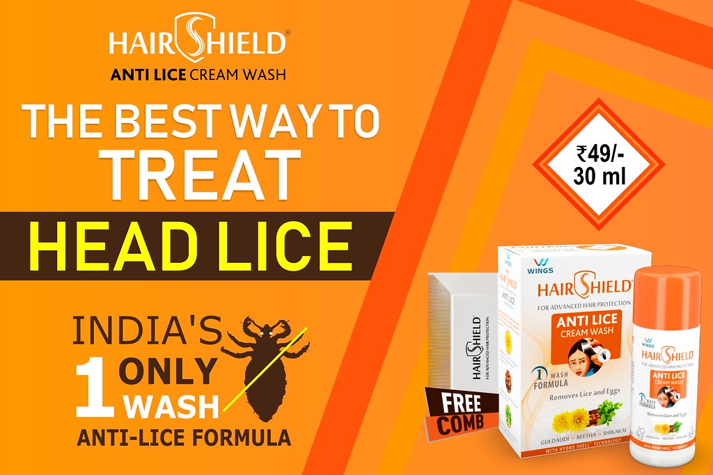 Head Lice Treatment Hairshield Anti Lice Cream Wash comple… Flickr