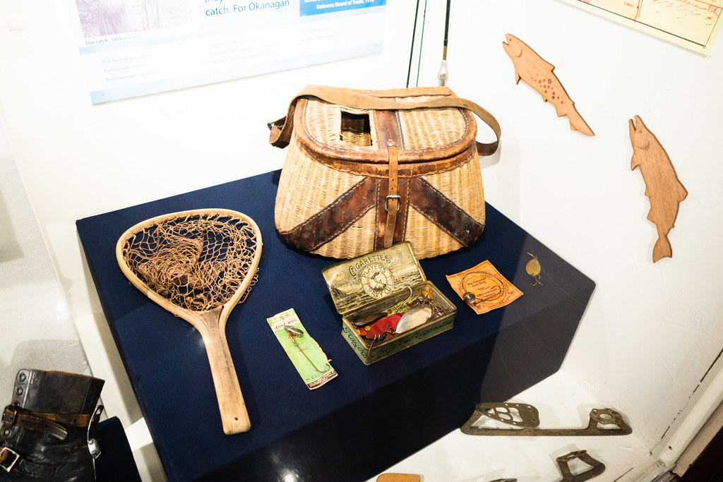 Antique fishing basket Yale Museum, Yale, British Columbia… Flickr