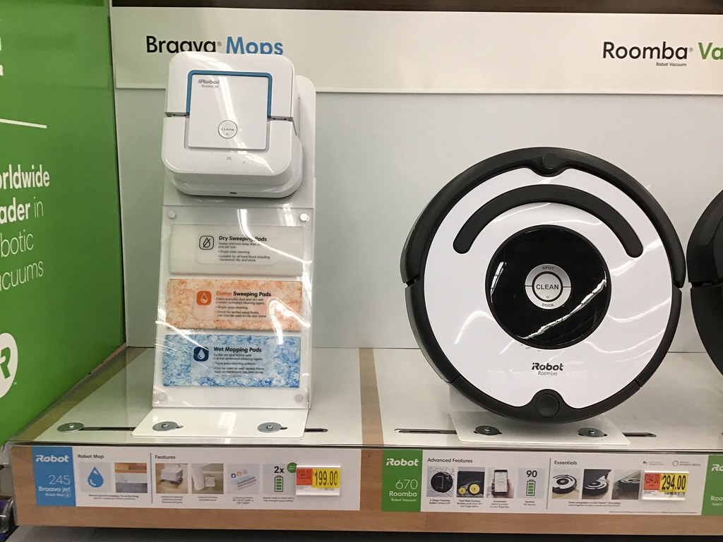 Roomba Roomba Vacuum Cleaner Display, Walmart, Pics by Mik… Flickr