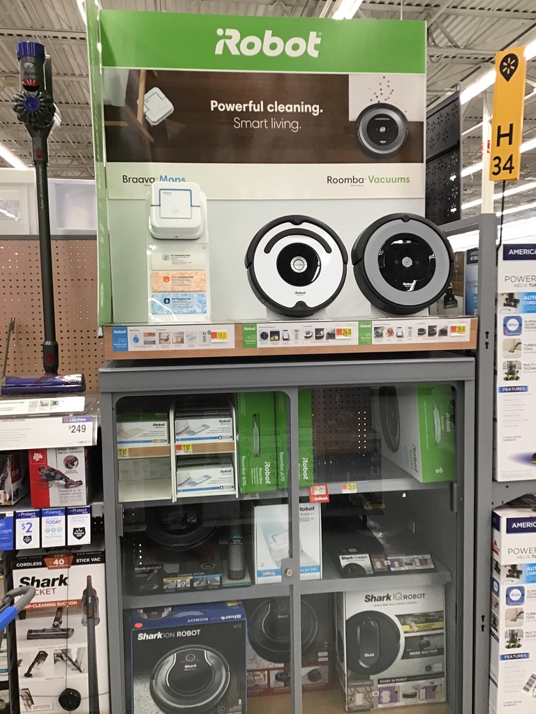Roomba Roomba Vacuum Cleaner Display, Walmart, Pics by Mik… Flickr